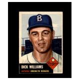 1953 Topps #125 Dick Williams VG to VG-EX+