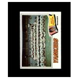 1977 Topps #387 New York Yankees CL EX to EX-MT+