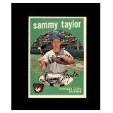 1959 Topps #193 Sammy Taylor EX-MT to NRMT+