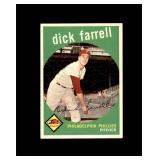 1959 Topps #175 Dick Farrell EX-MT to NRMT+
