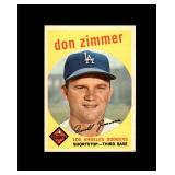 1959 Topps #287 Don Zimmer EX-MT to NRMT+