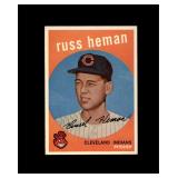 1959 Topps #283 Russ Heman EX-MT to NRMT+