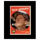 1959 Topps #421 Herm Wehmeier EX-MT to NRMT+