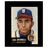 1953 Topps #106 John Antonelli VG to VG-EX+