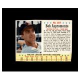 1963 Post #187 Bob Aspromonte AUTH