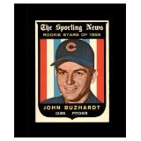 1959 Topps #118 John Buzhardt RS RC EX-MT to NRMT+