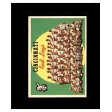 1959 Topps #111 Cincinnati Reds CL EX-MT to NRMT+