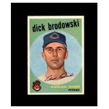 1959 Topps #371 Dick Brodowski EX-MT to NRMT+