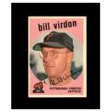 1959 Topps #190 Bill Virdon EX-MT to NRMT+