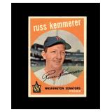 1959 Topps #191 Russ Kemmerer EX-MT to NRMT+