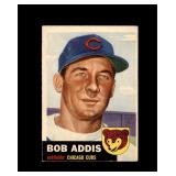 1953 Topps #157 Bob Addis VG to VG-EX+