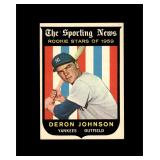 1959 Topps #131 Deron Johnson RS RC EX-MT to NRMT+