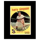 1959 Topps #333 Harry Simpson EX-MT to NRMT+