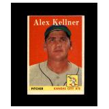 1958 Topps #3 Alex Kellner EX to EX-MT+