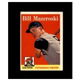 1958 Topps #238 Bill Mazeroski EX to EX-MT+