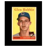 1958 Topps #467 Glen Hobbie EX to EX-MT+