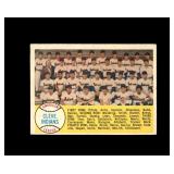 1958 Topps #158 Cleveland Indians CL EX to EX-MT+