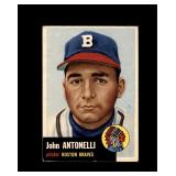 1953 Topps #106 John Antonelli VG to VG-EX+
