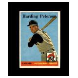 1958 Topps #322 Harding Peterson RC EX to EX-MT+