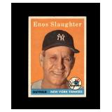 1958 Topps #142 Enos Slaughter EX to EX-MT+