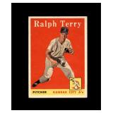 1958 Topps #169 Ralph Terry EX to EX-MT+