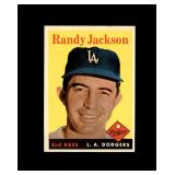 1958 Topps #301 Randy Jackson EX to EX-MT+