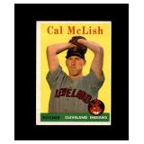 1958 Topps #208 Cal McLish EX to EX-MT+