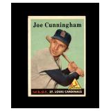 1958 Topps #168 Joe Cunningham EX to EX-MT+