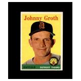 1958 Topps #262 Johnny Groth EX to EX-MT+