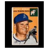 1954 Topps #244 Leroy Wheat RC VG to VG-EX+