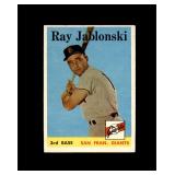 1958 Topps #362 Ray Jablonski EX to EX-MT+