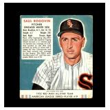 1952 Red Man Tobacco #AL19 Saul Rogovin With TAB