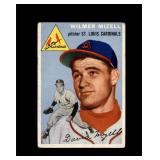 1954 Topps #249 Wilmer Mizell P/F to GD+