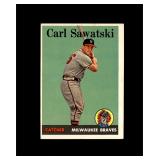 1958 Topps #234 Carl Sawatski EX to EX-MT+