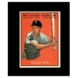 1961 Topps #477 Nellie Fox MVP EX to EX-MT+