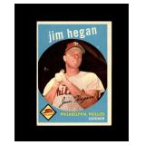 1959 Topps #372 Jim Hegan EX to EX-MT+