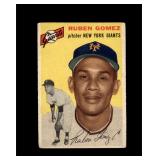 1954 Topps #220 Ruben Gomez RC VG to VG-EX+