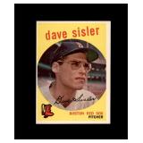 1959 Topps #384 Dave Sisler EX to EX-MT+