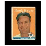 1958 Topps #9 Hank Bauer P/F to GD+