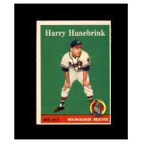 1958 Topps #454 Harry Hanebrink EX to EX-MT+