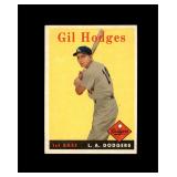 1958 Topps #162 Gil Hodges EX to EX-MT+