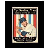 1959 Topps #116 Bob Allison RC EX to EX-MT+