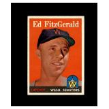 1958 Topps #236 Ed Fitzgerald EX to EX-MT+