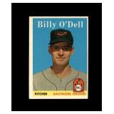 1958 Topps #84 Billy O'Dell EX to EX-MT+