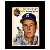 1954 Topps #188 Dave Jolly VG to VG-EX+