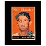 1958 Topps #303 Neil Chrisley EX to EX-MT+