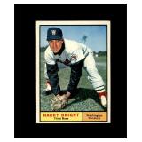 1961 Topps #447 Harry Bright EX to EX-MT+