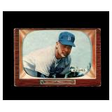 1955 Bowman #156 Jim Hughes VG to VG-EX+