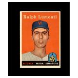 1958 Topps #369 Ralph Lumenti EX to EX-MT+