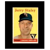 1958 Topps #412 Jerry Staley EX to EX-MT+